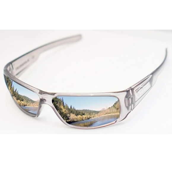 Polarized Fishing Sunglasses UV400-9 Colors Fishing Gift Men Women Silver NWT - Picture 4 of 8